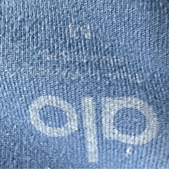 ALO Yoga Interlace Blue Size Medium Womens High Rise Leggings Activewear Stretch - Picture 8 of 8